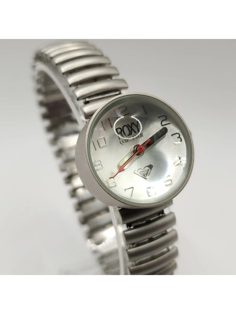 Roxy Quicksilver Dome Crystal Womens Watch 25mm Stretch Band New Battery